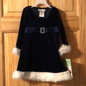 Bonnie Jean Navy Mrs Claus Dress